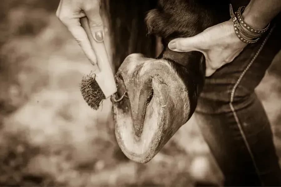 Was tun, wenn mein Pferd die Hufe nicht gibt?
